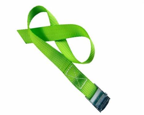Gurtschnellverschluss 60 cm, Farbe: Grün